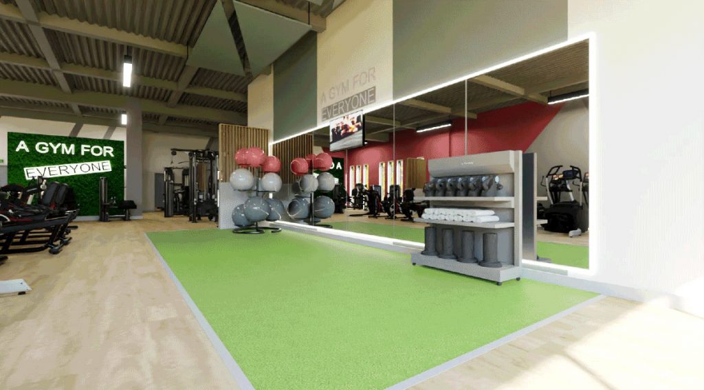 Farnham Leisure Centre Gym Refurbishment Everyone Active