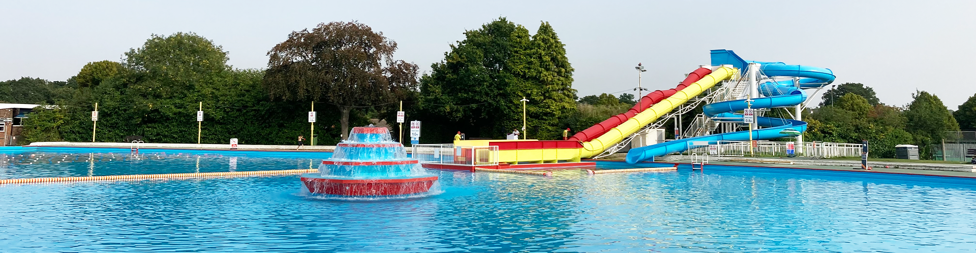 Aldershot Lido in Aldershot